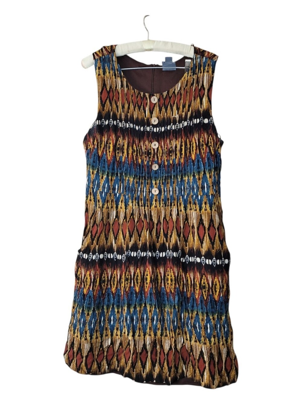 Rabbit Rabbit Rabbit Designs Boho Tribal Sleeveless Dress 16